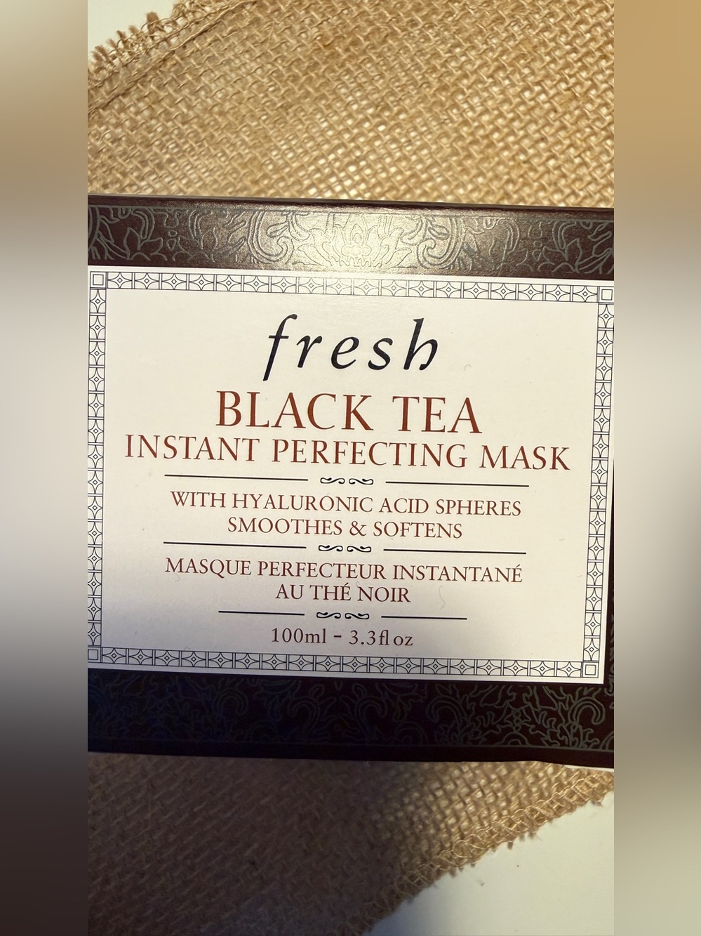 fresh Black Tea Instant Perfecting Mask -